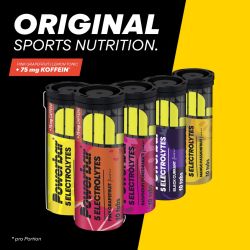 PowerBar Elektrolity bez cukru 5 Electrolytes Sports Drink 10 tab. (Czarna porzeczka)