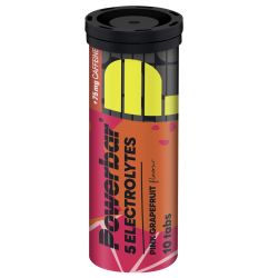 PowerBar Elektrolity bez cukru 5 Electrolytes Sports Drink 10 tab. (Różowy grejpfrut (z kofeiną))