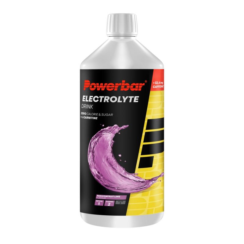 PowerBar Elektrolity w płynie Electrolyte Drink 1L (koncentrat) (Marakuja - Cytryna (zero cukru))
