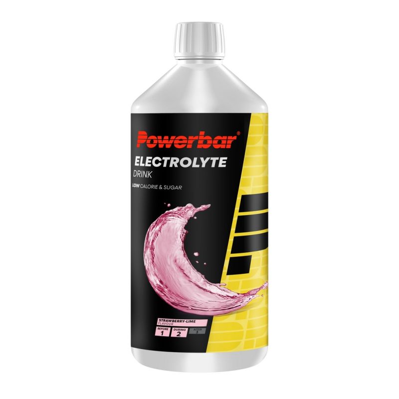 PowerBar Elektrolity w płynie Electrolyte Drink 1L (koncentrat) (Truskawka - Limonka)