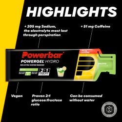 PowerBar Żel energetyczny bez popijania PowerGel Hydro 67ml (Mojito (z kofeiną))