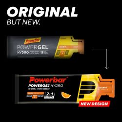 PowerBar Żel energetyczny bez popijania PowerGel Hydro 67ml (Pomarańczowy)