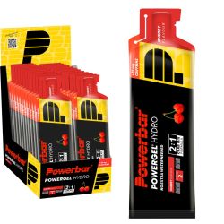PowerBar Żel energetyczny bez popijania PowerGel Hydro 67ml (Wiśnia (z kofeiną))