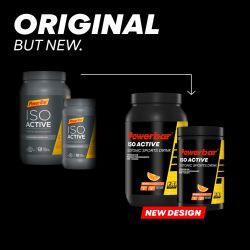 PowerBar Napój izotoniczny w proszku Isoactive Izotonik Sports Drink 1320g (Pomarańczowy)