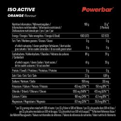 PowerBar Napój izotoniczny w proszku Isoactive Izotonik Sports Drink 1320g (Pomarańczowy)