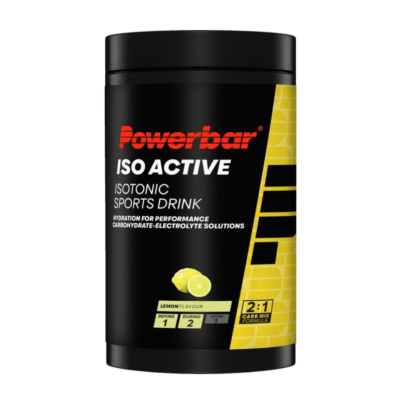 PowerBar Napój izotoniczny w proszku Isoactive Izotonik Sports Drink 600g (Cytrynowy)