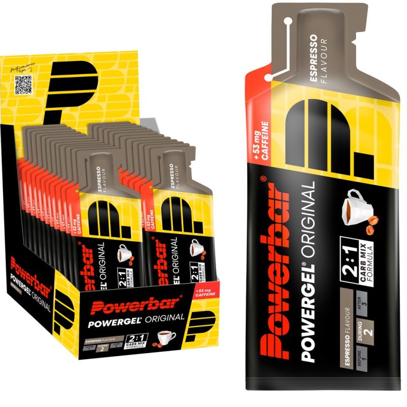 PowerBar Żel energetyczny PowerGel Original 41g (Espresso (z kofeiną)) PowerBar Żel energetyczny PowerGel Original 41g (Espresso (z kofeiną))