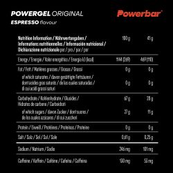 PowerBar Żel energetyczny PowerGel Original 41g (Espresso (z kofeiną))