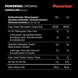 PowerBar Żel energetyczny PowerGel Original 41g (Limonka z cytryną)