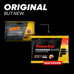 PowerBar Żelki energetyczne PowerGel Shots 60g (Cola (z kofeiną))