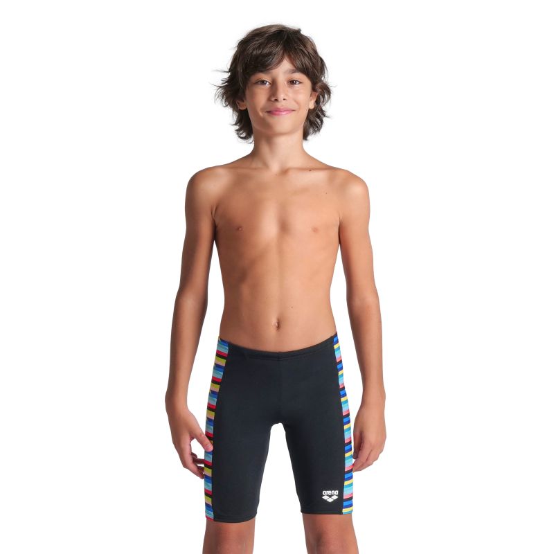 Spodenki treningowe pływackie chłopięce Arena Racing Stripe Swim Jammer