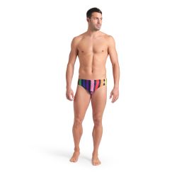 Kąpielówki Arena Painters Stripe Swim Briefs