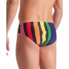Kąpielówki Arena Painters Stripe Swim Briefs