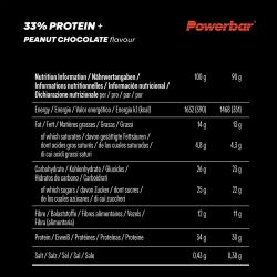 PowerBar Duży baton proteinowy 33% Protein Plus Bar 90g (Czekolada z orzeszkami)