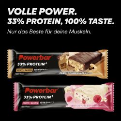 PowerBar Duży baton proteinowy 33% Protein Plus Bar 90g (Czekolada z orzeszkami)