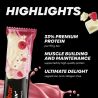 PowerBar Duży baton proteinowy 33% Protein Plus Bar 90g (Wanilia z malinami)