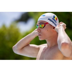 Okulary pływackie startowe Arena Cobra Ultra Swipe Mirror