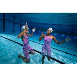 Strój startowy pływacki dziewczęcy Arena Powerskin St Next Le Ob Junior SNAKE