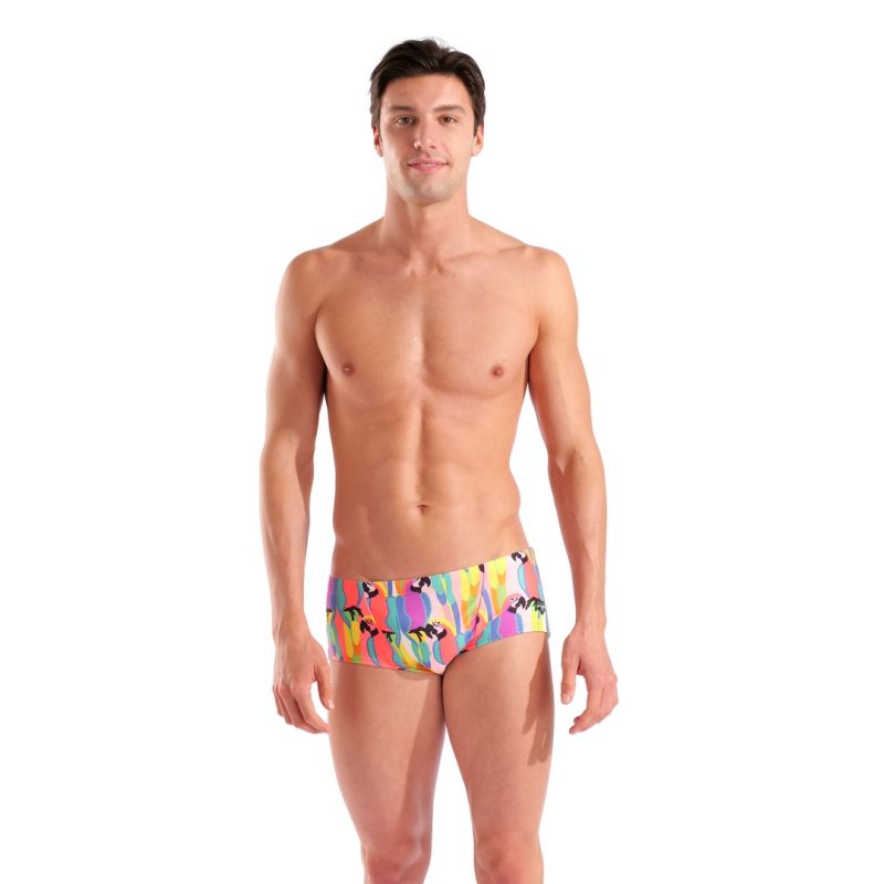 Kąpielówki męskie Arena Tropical Delight Swim Low Waist