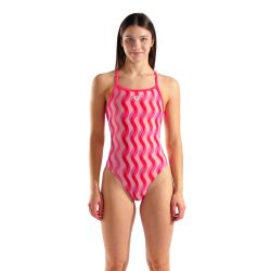 Strój kąpielowy damski Arena Ripple Print Swimsuit