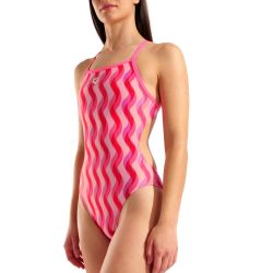 Strój kąpielowy damski Arena Ripple Print Swimsuit