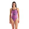 Strój kąpielowy damski Arena Snakeskin Swimsuit Challengeback Strój kąpielowy damski Arena Snakeskin Swimsuit Challengeback