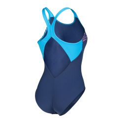 Strój kąpielowy damski Arena Flowing Swimsuit V Back