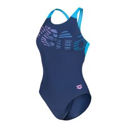 Strój kąpielowy damski Arena Flowing Swimsuit V Back