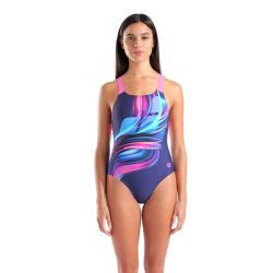 Strój kąpielowy damski Arena Bloom Swimsuit Swim Pro