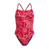 Strój kąpielowy damski Speedo Fl Printed V-Back 2.0 Af