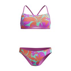 Strój kąpielowy bikini damski Speedo Alov Digi Hip Brf Af