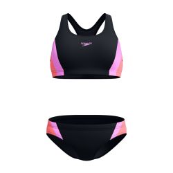 Strój kąpielowy dwucześciowy damski Speedo Clrblck Splce 2.0 2Pc Af