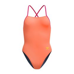 Strój kąpielowy damski Speedo Fl Solid Tie Back Af