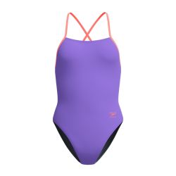 Strój kąpielowy damski Speedo Fl Solid Tie Back Af