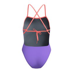 Strój kąpielowy damski Speedo Fl Solid Tie Back Af
