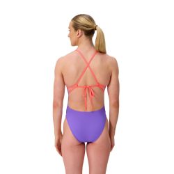 Strój kąpielowy damski Speedo Fl Solid Tie Back Af