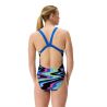 Strój kąpielowy damski Speedo Fl Printed Leaderback Af