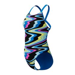 Strój kąpielowy damski Speedo Fl Printed Leaderback Af