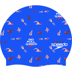 Czepek pływacki Speedo Slogan Prt Cap Au/Af/Am