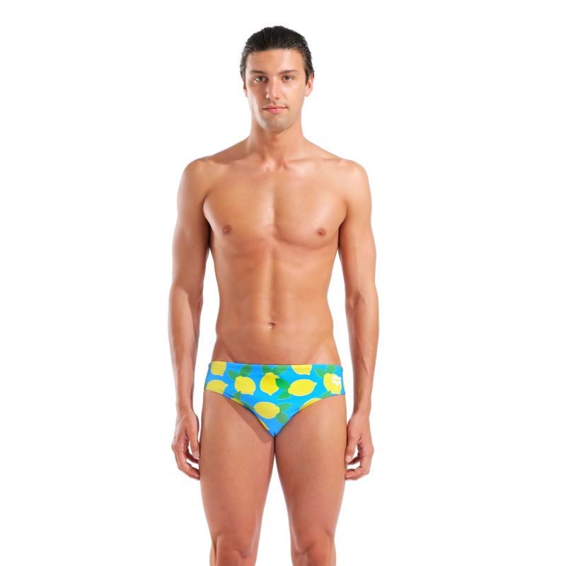 Kąpielówki męskie Arena Lemons Swim Briefs