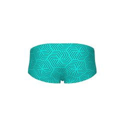 Spodenki kąpielowe męskie   Arena Allover Swim Low Waist Short
