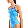 Strój kąpielowy damski Arena Flowers Swimsuit Challenge Back