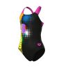 Strój kąpielowy dziewczęcy  Arena Dots Swimsuit Swim Pro Back