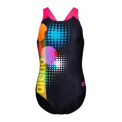 Strój kąpielowy dziewczęcy  Arena Dots Swimsuit Swim Pro Back