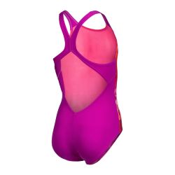 Strój kąpielowy dziewczęcy  Arena Multi Colours Swimsuit V Back