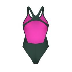 Strój kąpielowy damski Arena Women'S Team Swimsuit Swim Tech Solid