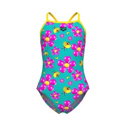 Strój kąpielowy dziewczęcy  Arena Spring Swimsuit Lightdrop Back