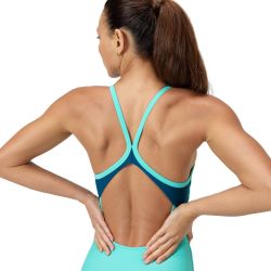 Strój kąpielowy damski  Speedo Clrblck Rcrbck