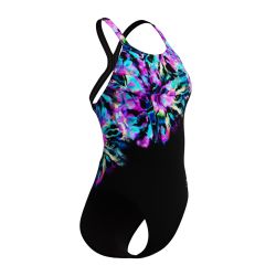 Strój kąpielowy damski  Speedo Fl Placement Prnt Powerbk