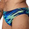 Kąpielówki męskieSpeedo Hyperboom Print Brief 2.5''